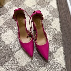 Express Fuchsia Women's Heels
